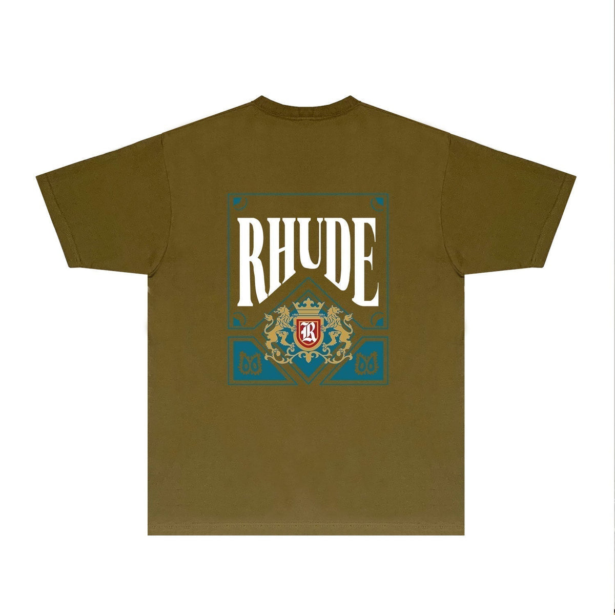 Rhude T-shirts Printed Trendy Pure Cotton