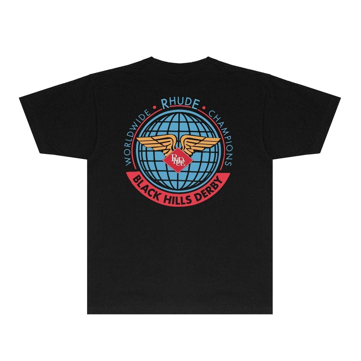 Rhude T-shirts Printed Trendy Pure Cotton