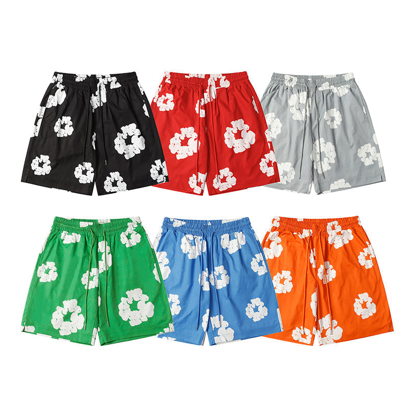 Denim Tears Shorts flower woven