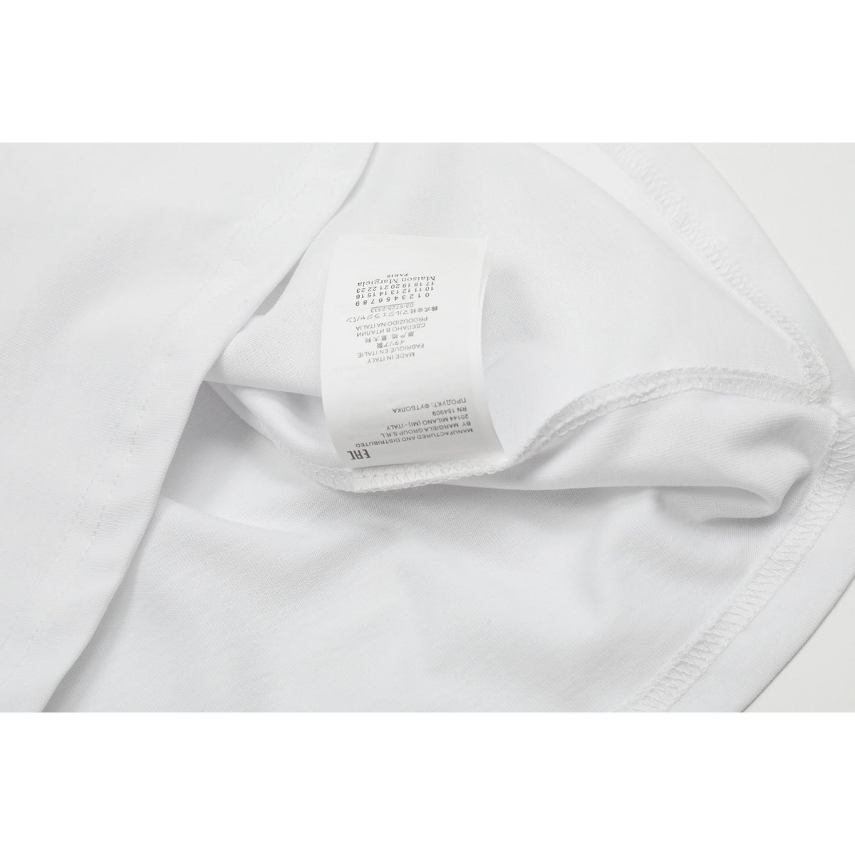 Maison Margiela T-shirt Crew Neck Loose Short Sleeve T-shirt