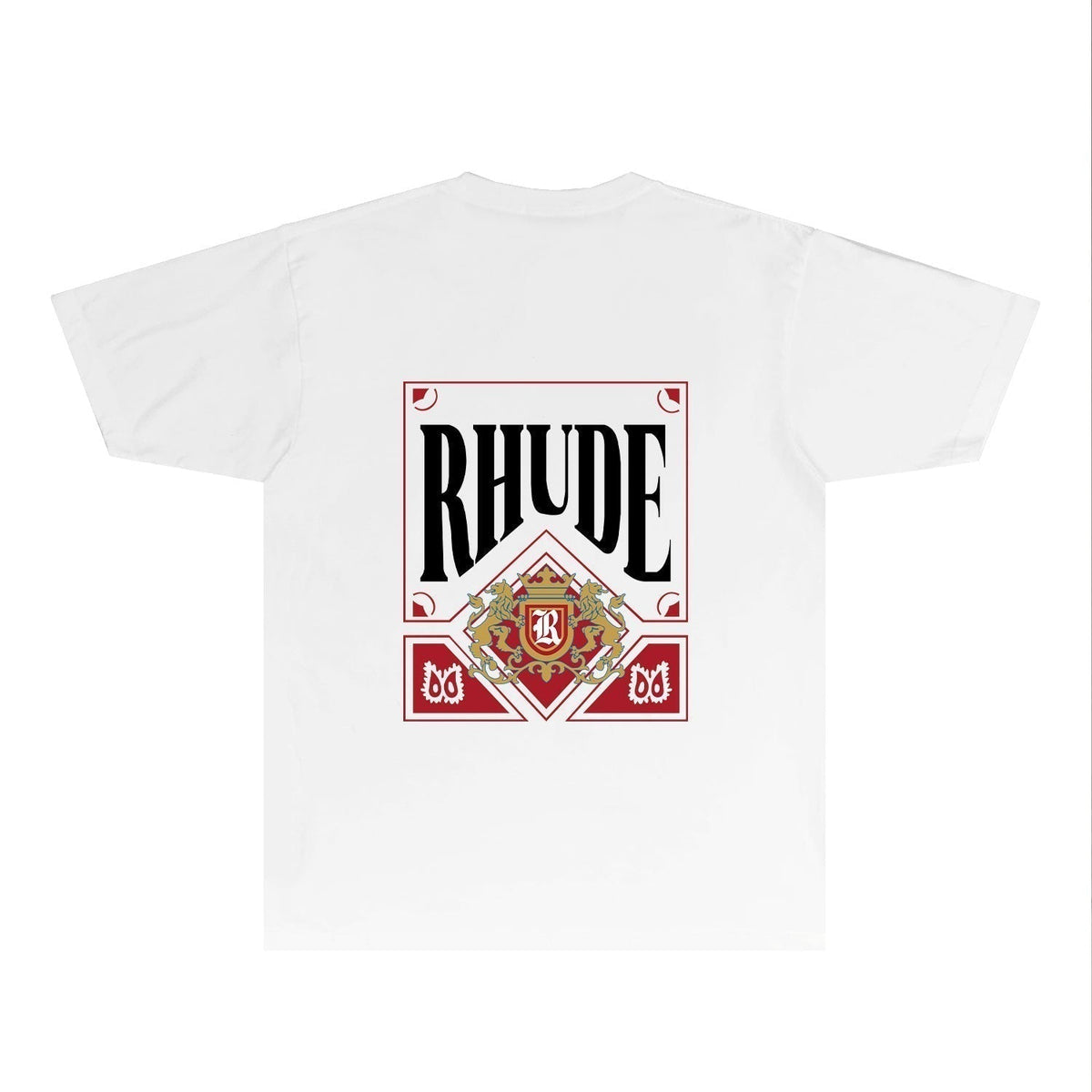 Rhude T-shirts Printed Trendy Pure Cotton