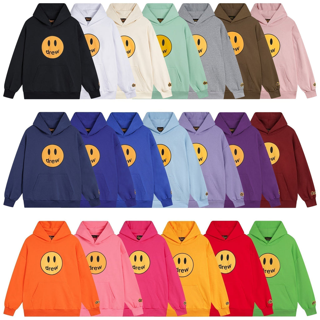 Drew House Hoodie Unisex Loose Casual Terry Hoodie