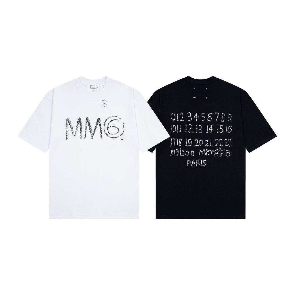 Maison Margiela T-shirt Crew Neck Loose Short Sleeve T-shirt