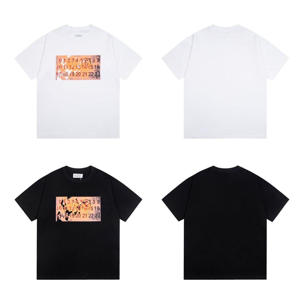Maison Margiela T-shirt Crew Neck Loose Short Sleeve T-shirt