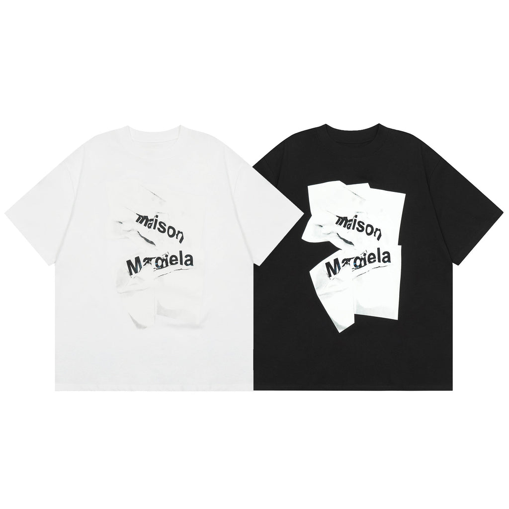Maison Margiela T-shirt Crew Neck Loose Short Sleeve T-shirt