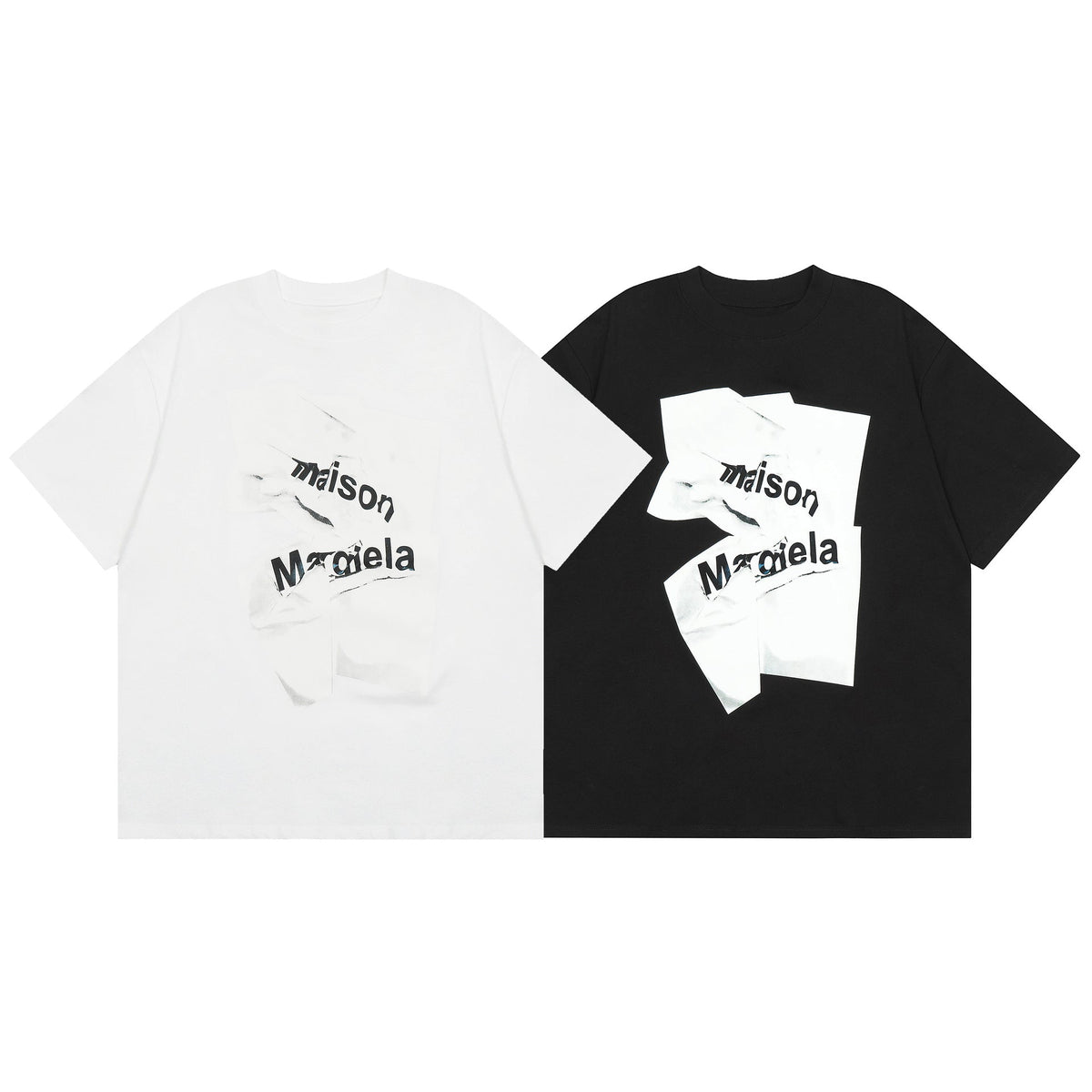 Maison Margiela T-shirt Crew Neck Loose Short Sleeve T-shirt