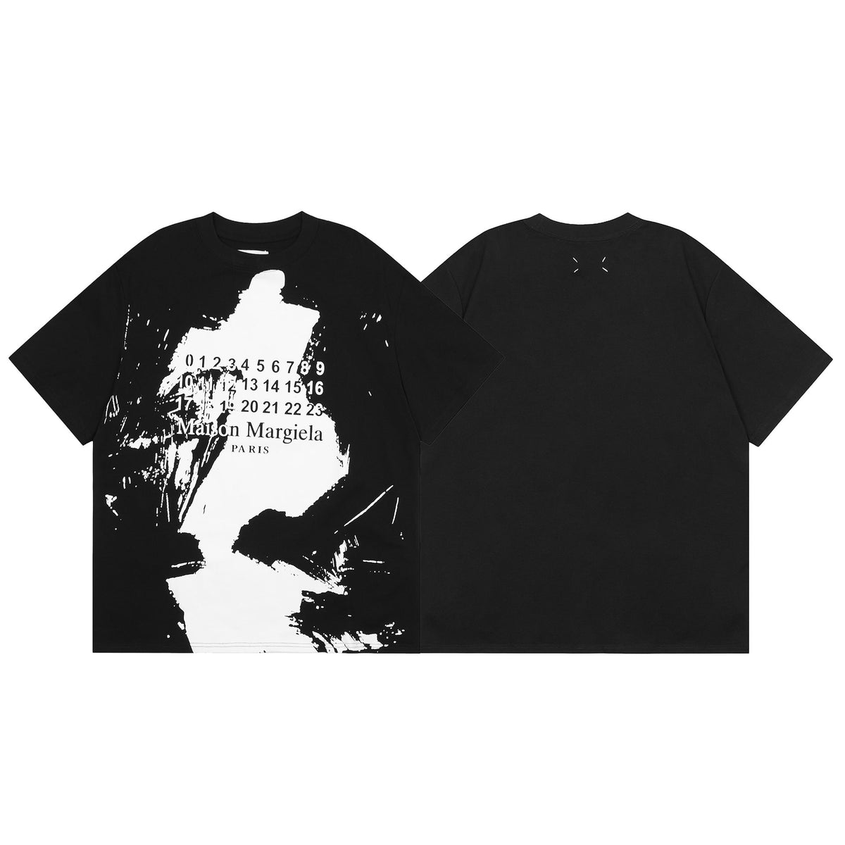 Maison Margiela T-shirt Crew Neck Loose Short Sleeve T-shirt