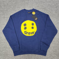 Drew House Sweatshirts Unisex Loose Foam Logo Sweatshirts
