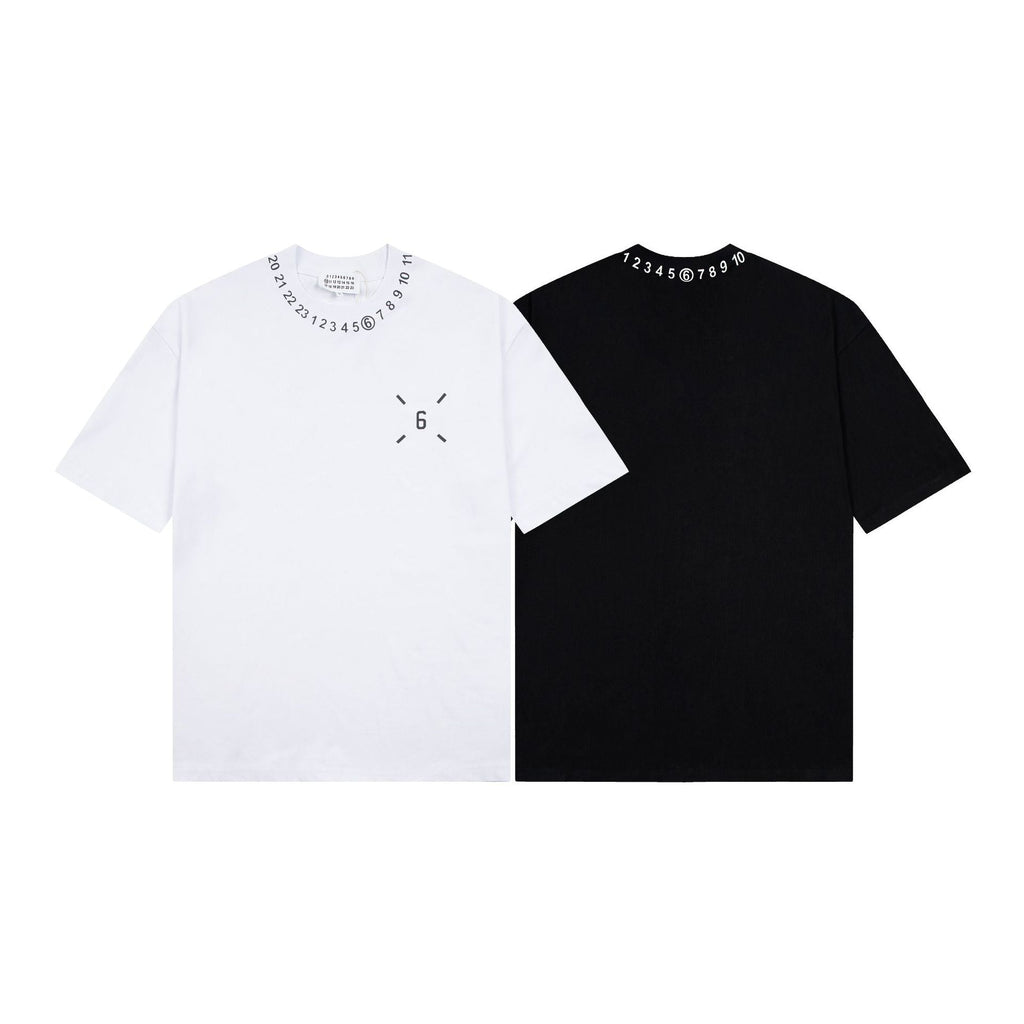 Maison Margiela T-shirt Crew Neck Loose Short Sleeve T-shirt